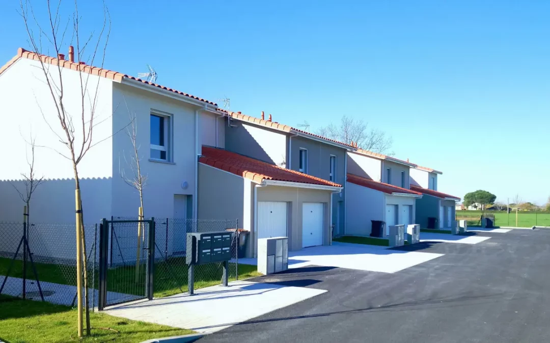 Logements collectifs et maisons individuelles à Marssac-sur-Tarn